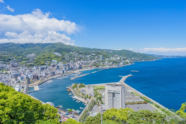 熱海の全景