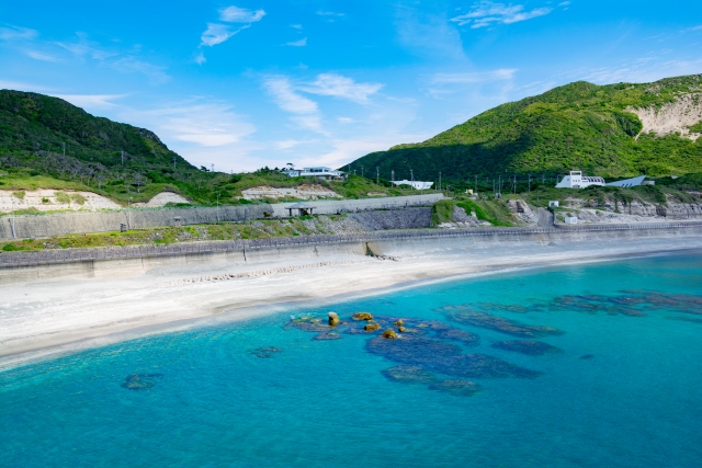 新島の海岸